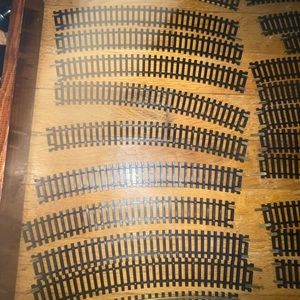HO scale set Vintage strain tracks (25)